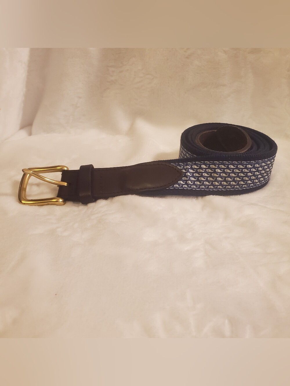 Vineyard Vines Leather Belt Mens 42